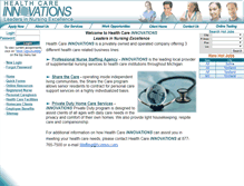 Tablet Screenshot of hcinnov.com